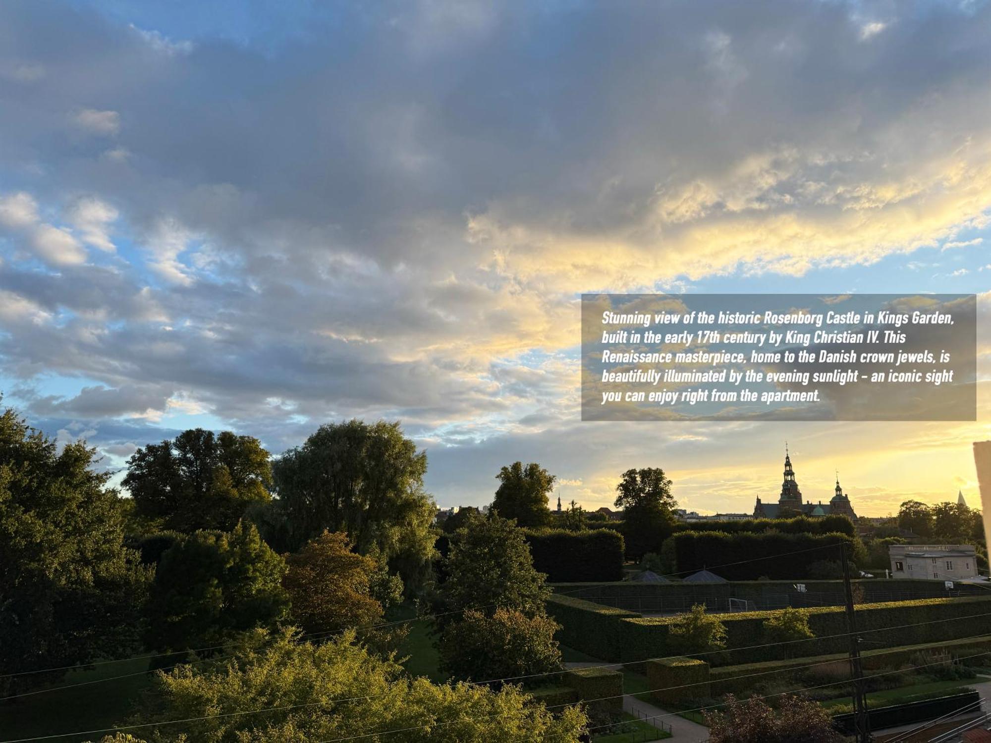 Luxury 'Kings Garden View' 260M2 Prime Located Flat Apartamento Copenhaga Exterior foto